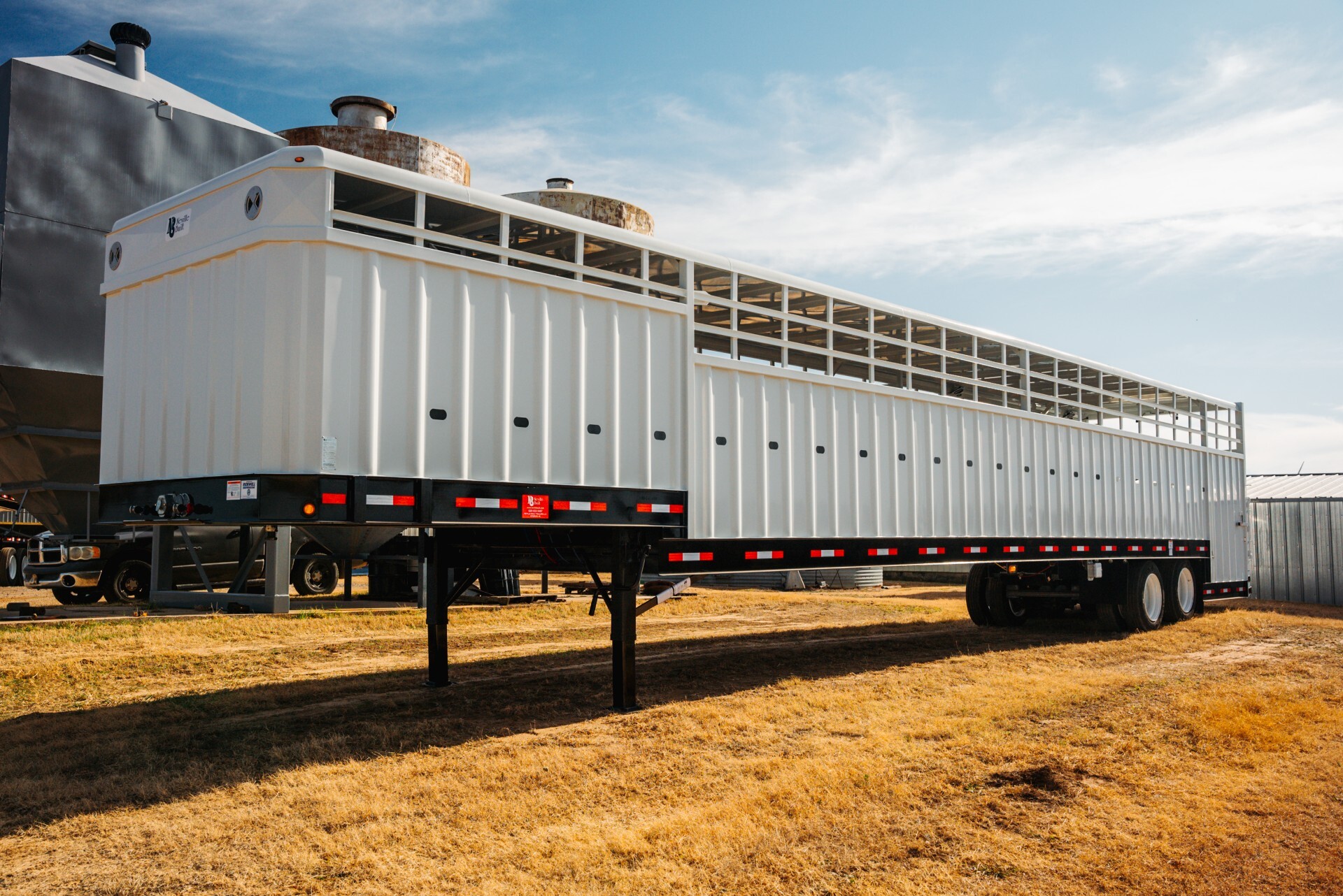 Ground Load Livestock Trailer
