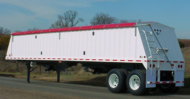 Neville trailer 38 5 steel grain trailer